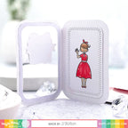Waffle Flower Hand Delivered Clear Stamps and Die Set WFC941 hello