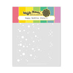 Waffle Flower Happy Bubbles Stencil 422423