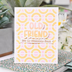 Waffle Flower Happy Circles Stencils 422339 old friend