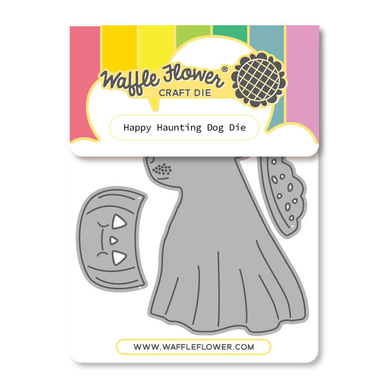 Waffle Flower Happy Haunting Dog and Dog Silhouette Die Set product image 1