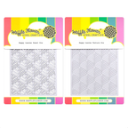 Waffle Flower Happy Leaves Panel and Texture Die Set