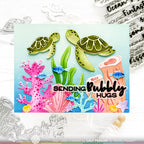 Waffle Flower Happy Turtles Dies 422424 pink coral | color-code:ALT01
