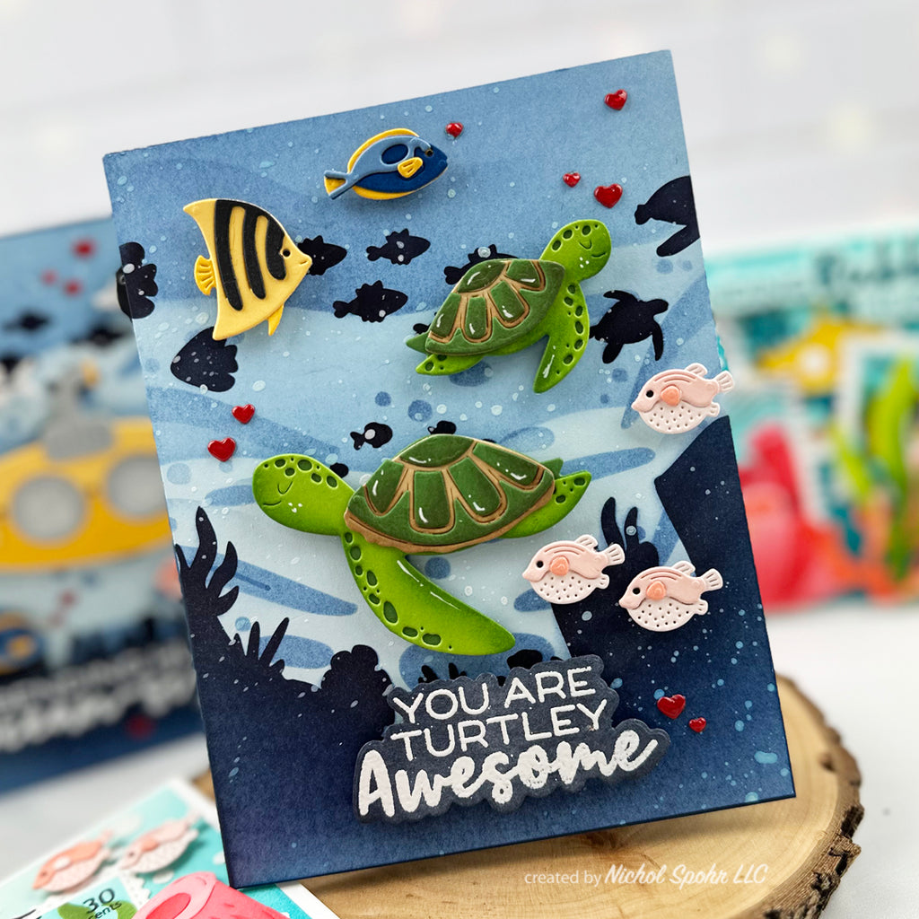 Waffle Flower Happy Turtles Dies 422424 turtles | color-code:ALT02