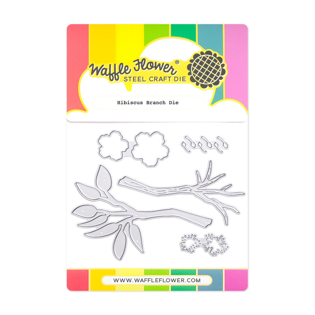 Waffle Flower Hibiscus Branch Dies 422198