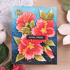 Waffle Flower Hibiscus Cluster Dies 422194 friend