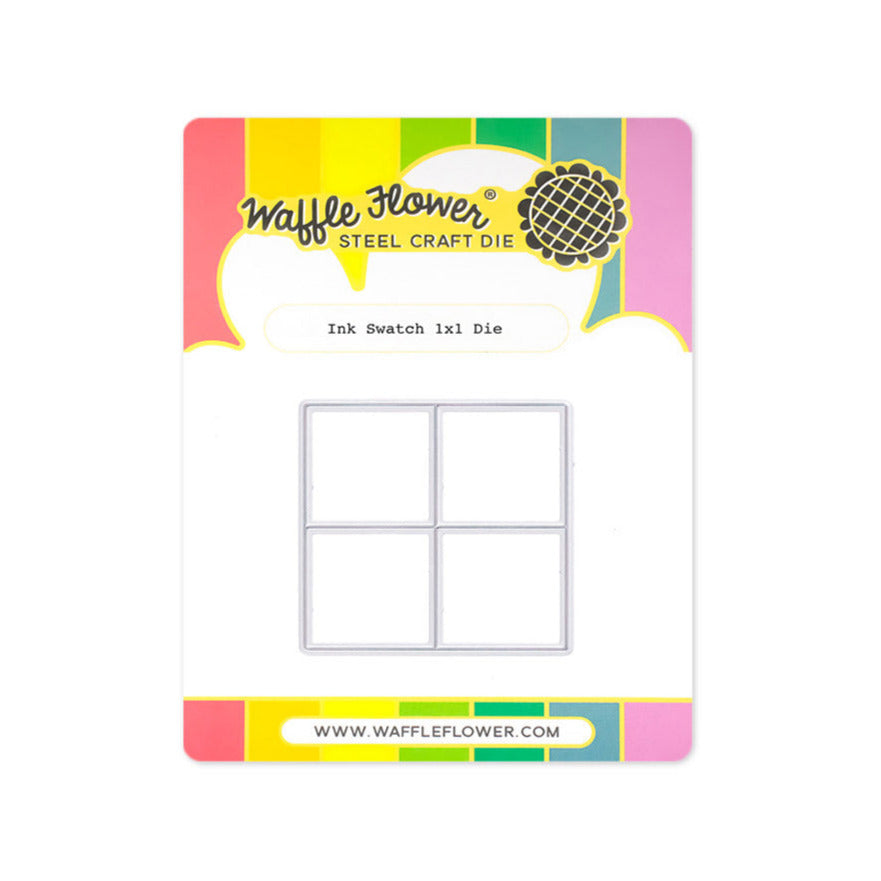 Waffle Flower Ink Swatch 1 x 1 Die 422186
