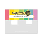 Waffle Flower Ink Swatch 1 x 1 Stencil 422187