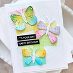 Waffle Flower Ink Swatch 2 x 2 Die 422184 birthday