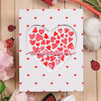 Waffle Flower Inlaid Hearts Die-n-stencil and Inlaid Hearts Detail Clear Stamp Set always