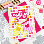 Waffle Flower Just Mitts Coloring Stencils 422305 bright colors