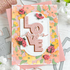 Waffle Flower Ladybug Dies 422304 hugs