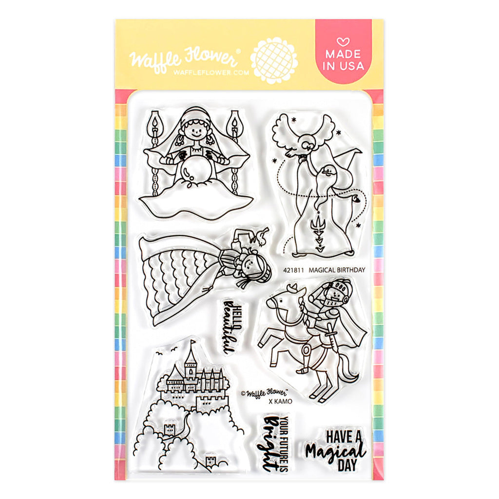 Waffle Flower Magical Birthday Clear Stamps 421811