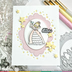 Waffle Flower Magical Birthday Matching Dies 421812 princess