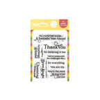 Waffle Flower Magical Sentiments Clear Stamps 421829