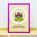Waffle Flower Magical Sentiments Clear Stamps 421829 crystal ball