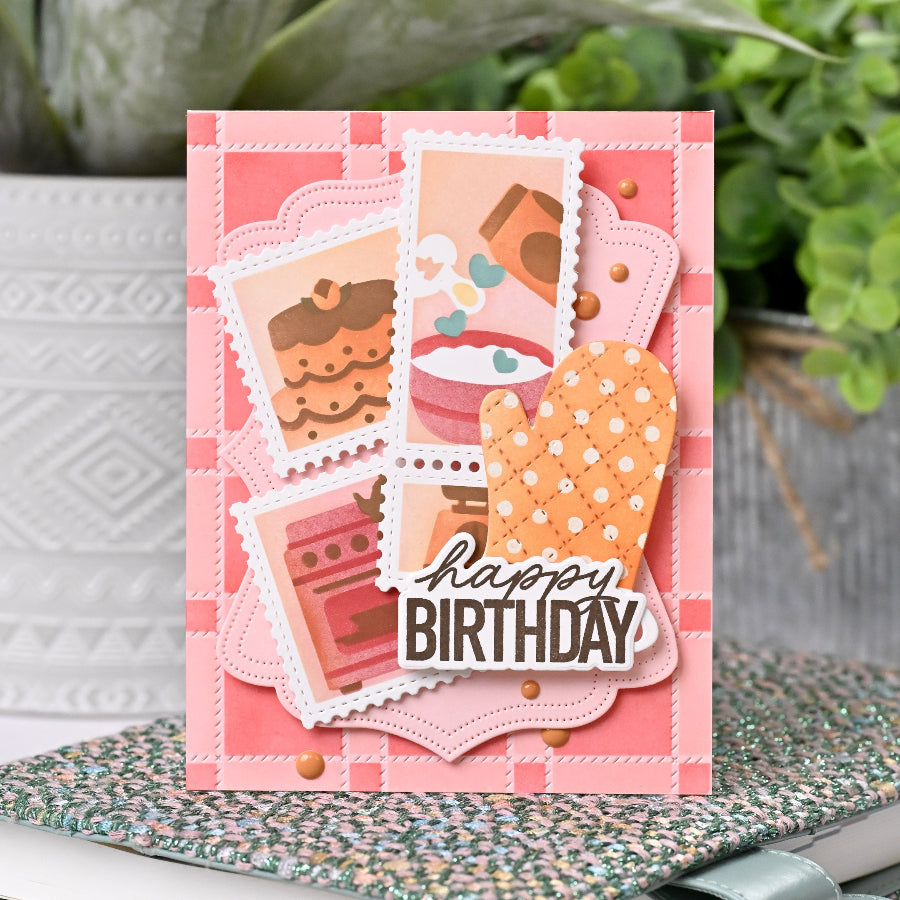 Waffle Flower Mixed Sentiments Clear Stamps 422381 postage stamps