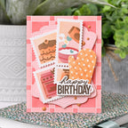 Waffle Flower Mixed Sentiments Clear Stamps 422381 postage stamps