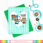 Waffle Flower Nesting Hearts Dies 310285 thanks