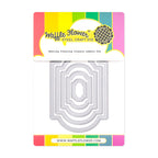 Waffle Flower Nesting Piercing Classic Labels Dies 422358