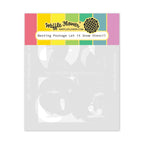 Waffle Flower Nesting Postage Collage Let it Snow Stencils 421915