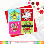 Waffle Flower Nesting Stitched Squares Dies 420788 skates