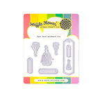 Waffle Flower Open Book Bookmark Dies 422212