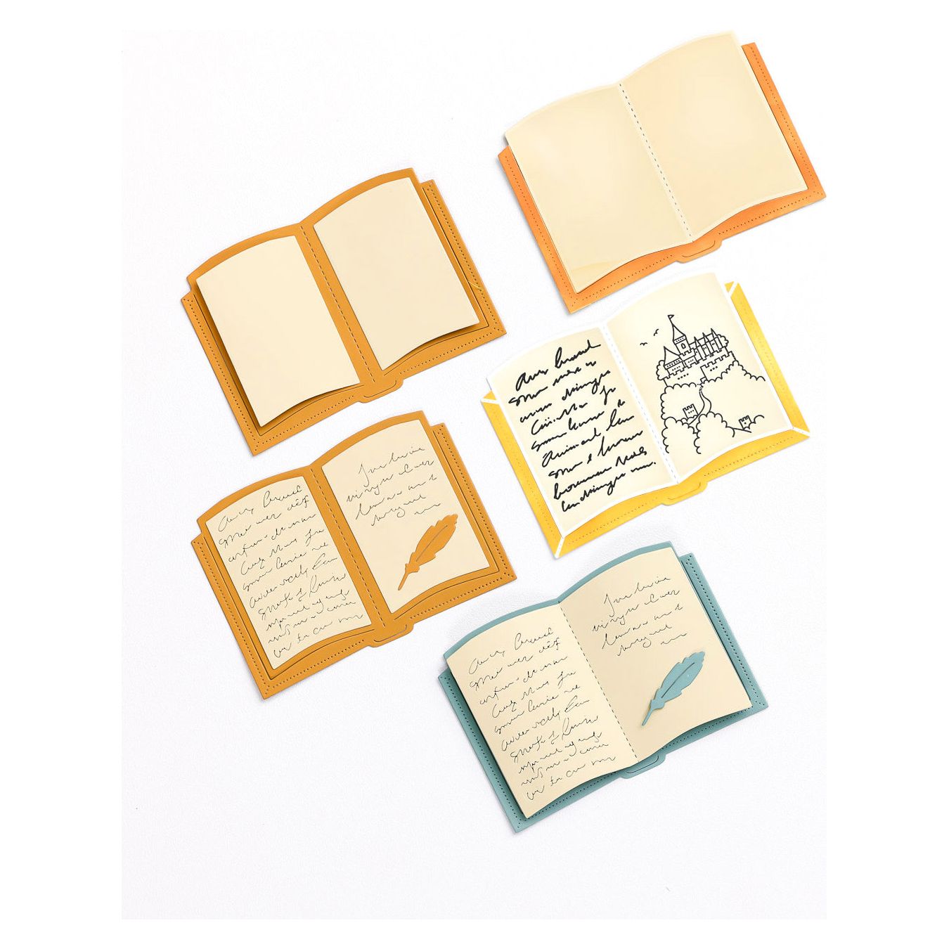 Waffle Flower Open Book Dies 421816 books