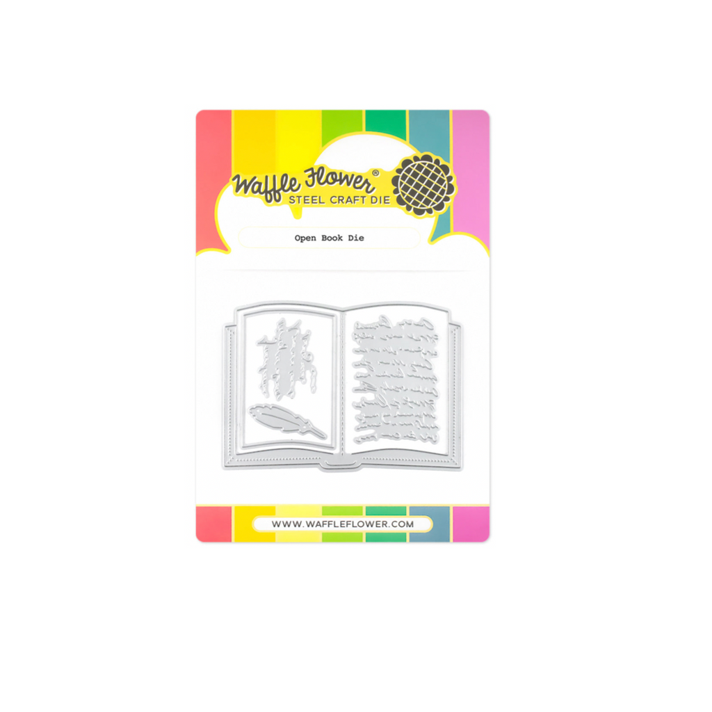 Waffle Flower Open Book Nativity Stencils and Die Set product image 2