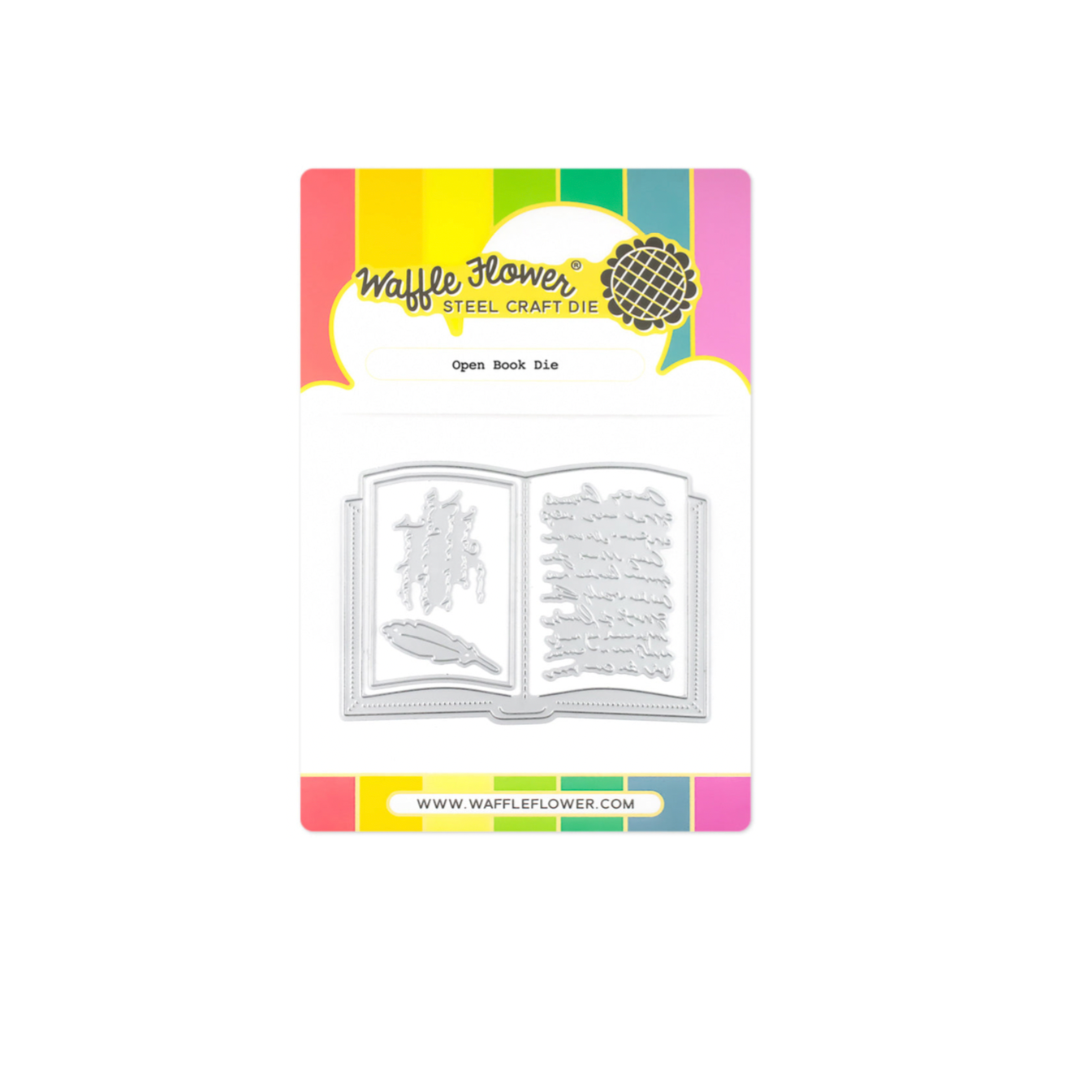 Waffle Flower Open Book Nativity Stencils and Die Set product image 2