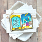 Waffle Flower Open Book Nativity Stencils and Die Set stars