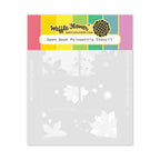 Waffle Flower Open Book Poinsettia Stencils 422118