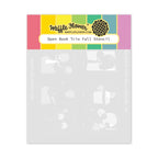 Waffle Flower Open Book Trio Fall Stencils 422218