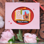 Waffle Flower Open Book Trio Sentiments Clear Stamps 422215 birthday