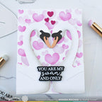 Waffle Flower Overlapping Hearts Stencils 421897 love