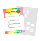 Waffle Flower Overlapping Hello Friend Die n stencil 421957