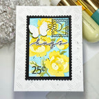 Waffle Flower Overlapping Love Additions Matching Dies 422100 butterfly