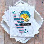 Waffle Flower Overlapping Vertical Love Word Dies 422208 ladybug