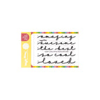 Waffle Flower Overlapping You're Additions Clear Stamps 422097
