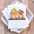 Waffle Flower Overlapping You're Additions Clear Stamps 422097 snail