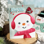 Waffle Flower Oversized Snowman Stencils 421749 bird | color-code:ALT01