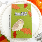 Waffle Flower Owl Duo Die-n-stencil Set 422243 guess who card