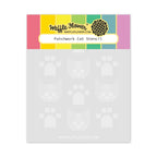 Waffle Flower Patchwork Cat Stencil and Tiny Square Texture Die Set product image 2