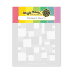 Waffle Flower Patchwork Stencils and Tiny Square Texture Die Set product image 2