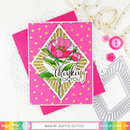 Waffle Flower Peony Clear Stamps 421093 thinking of you
