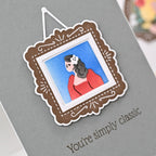 Waffle Flower Picture Perfect Sentiments Clear Stamps 422405 flower in hair