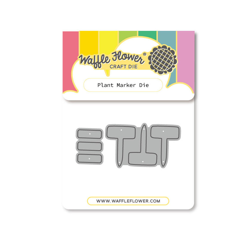 Waffle Flower Plant Marker Dies 422492