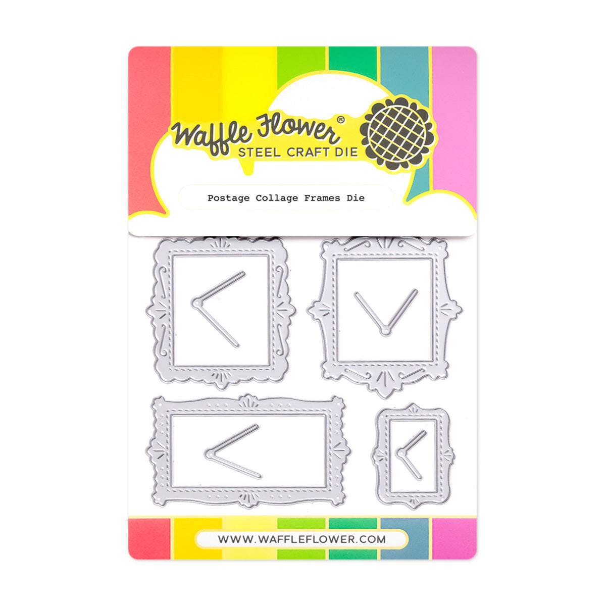 Waffle Flower Postage Collage Frames Dies 422350 – Simon Says Stamp