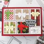 Waffle Flower Postage Collage Gifts Dies 421987 presents