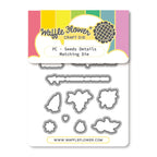 Waffle Flower Postage Collage Seeds Details Matching Dies 422478