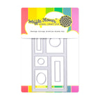 Waffle Flower Postage Collage Slimline Die and Slimline Blocks Die Set product image 2
